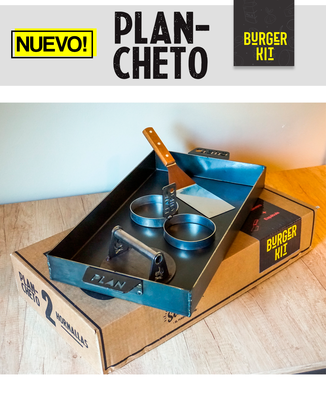 Planchas de acero para toda la vida - Plan Cheto