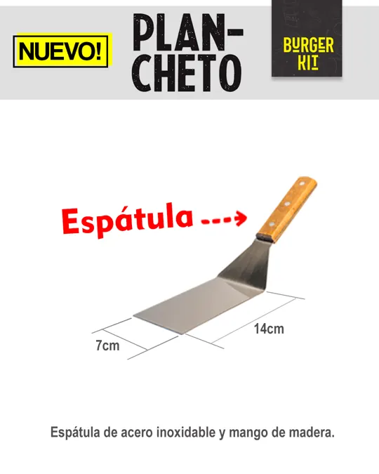 Espátula del kit Plan Cheto