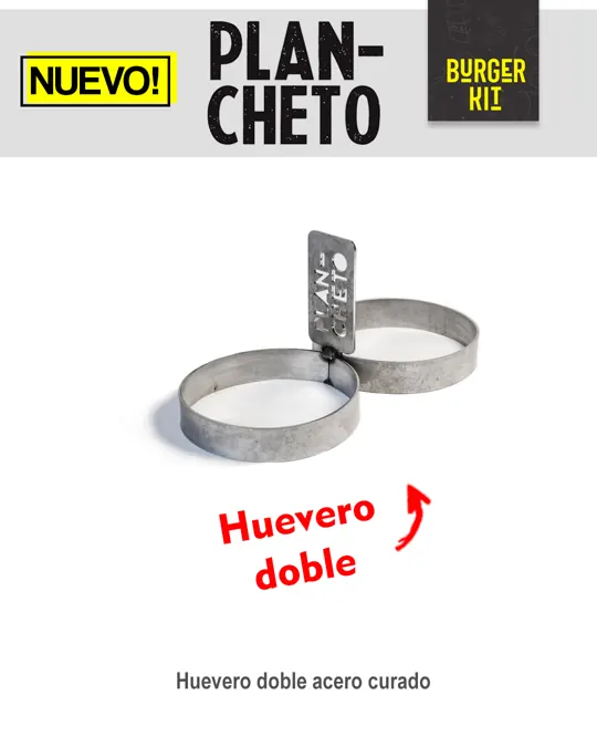 Huevero doble del kit Plan Cheto